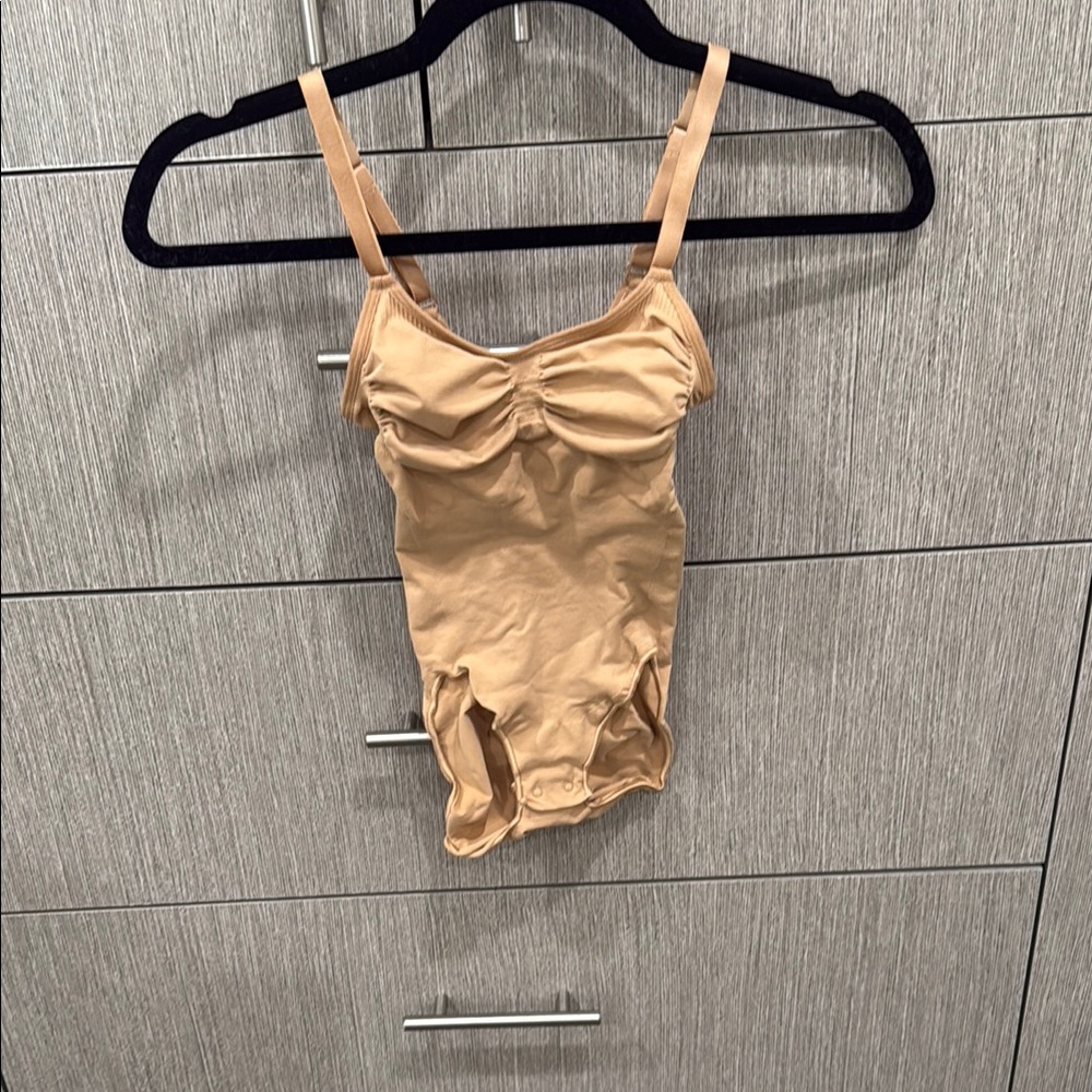 Skims Tan Bralette body suite